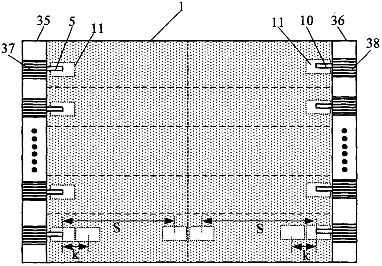 Online treatment device and method for ammonia nitrogen of marine culture water body