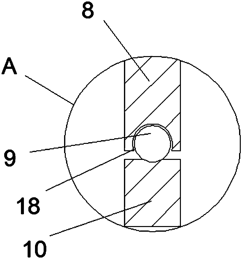 Precise machine punching device