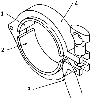 Oil transfer pipeline oil leakage detection system based on fiber grating and work method thereof