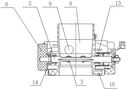 Plastic electric-spraying throttle valve body assembly