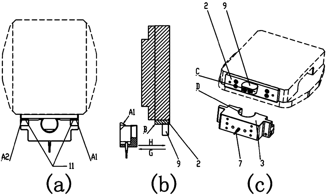 Grabbing mechanism without driving source and grabbing method