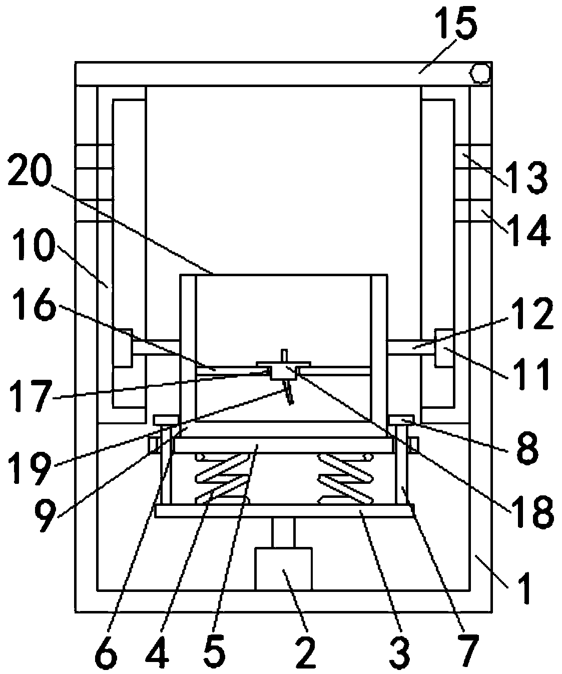 Tree planting protecting device without damage to seedlings