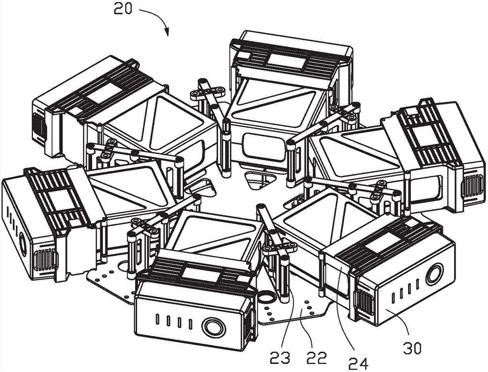 Battery containing device and unmanned aerial vehicle, electronic device