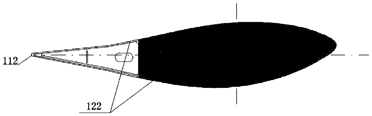 Process for refitting rudder blade of ship