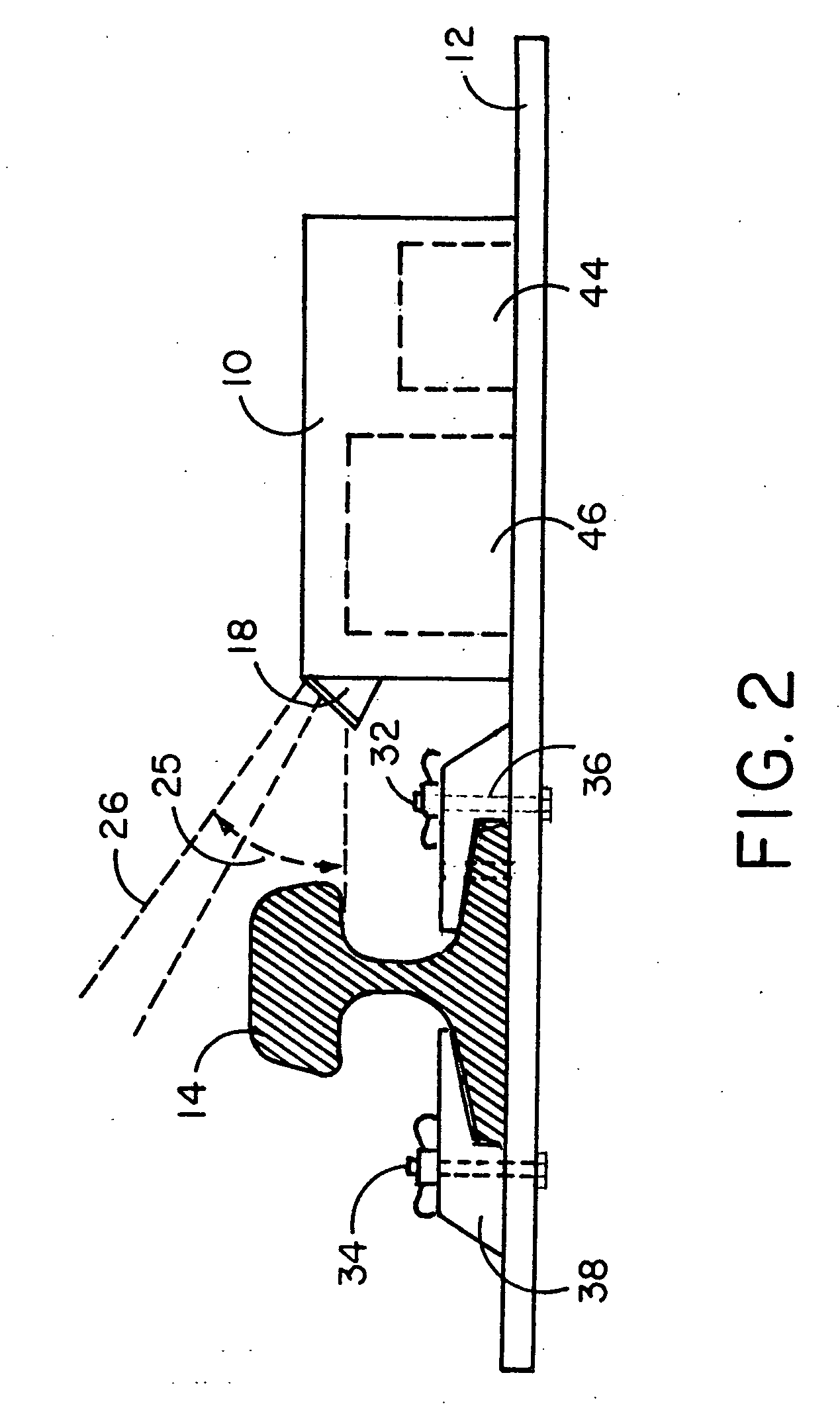 Dual ultrasonic train detector