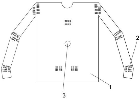 Motion capture device based on sensor array and posture recognition method thereof