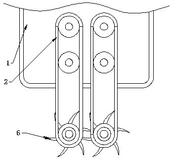 Straw pullout machine