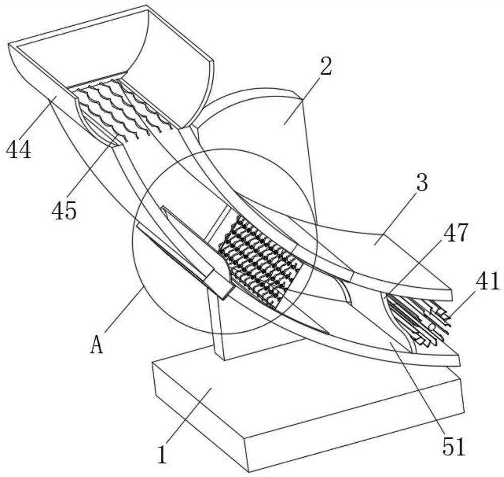 Metal powder recycling device of 3D printer