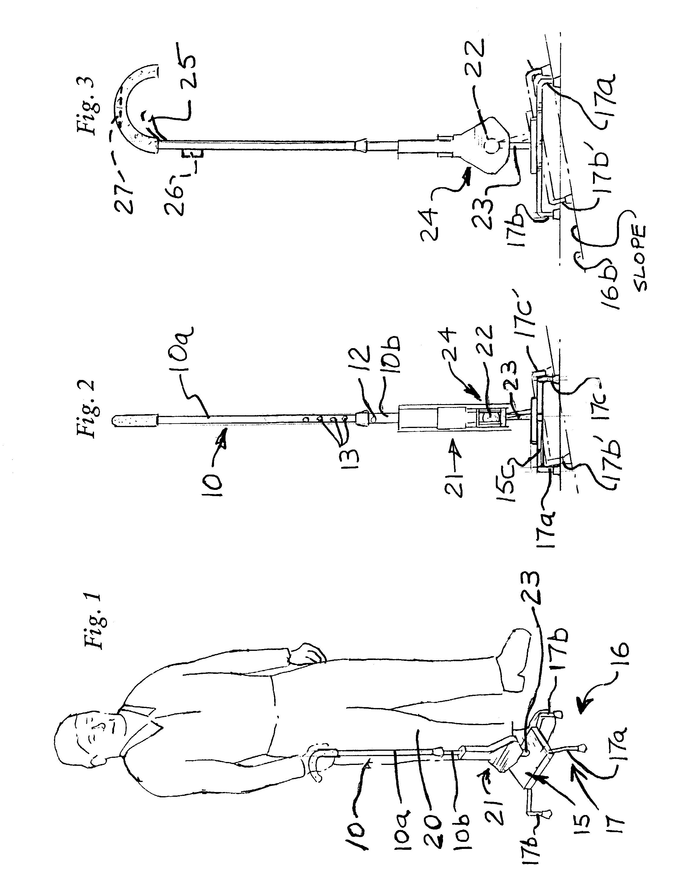 Articulated cane