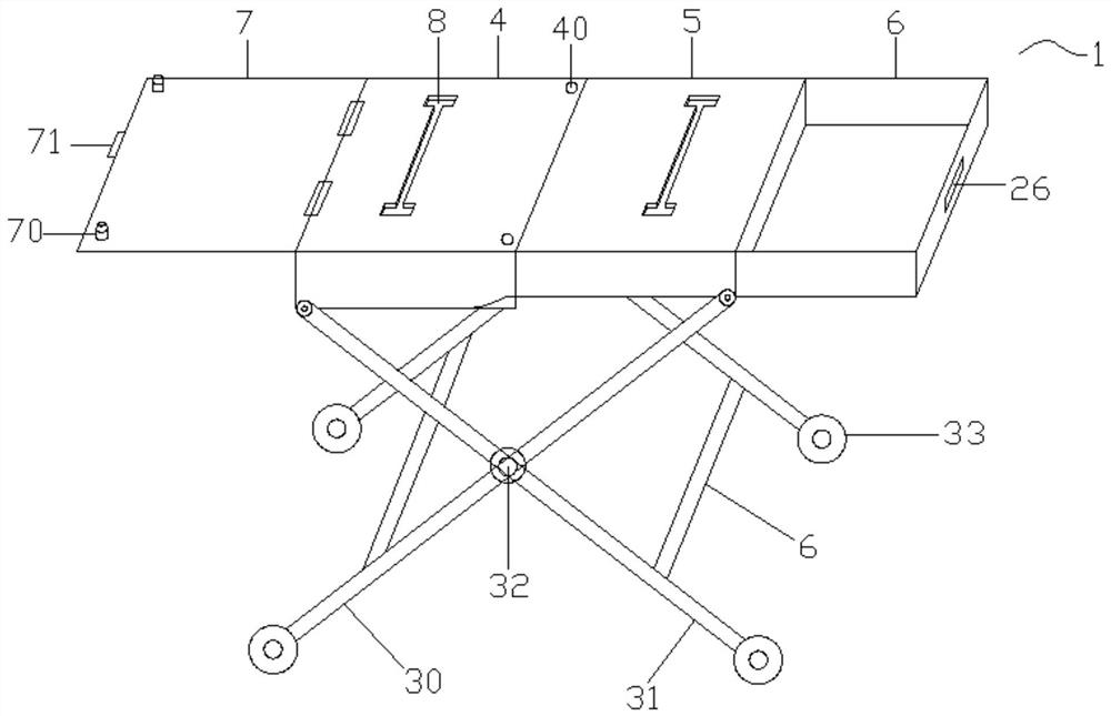 Vehicle-mounted mirror therapy device