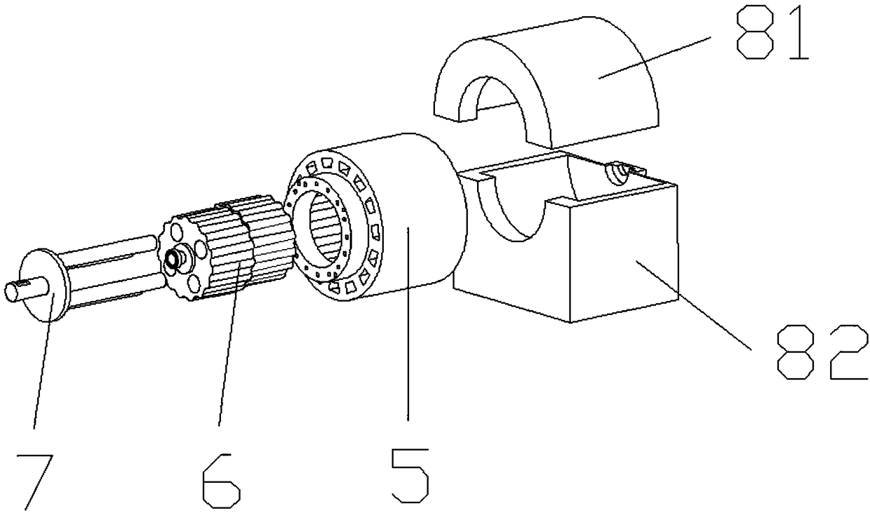 Double-shaft numerical control rotary table