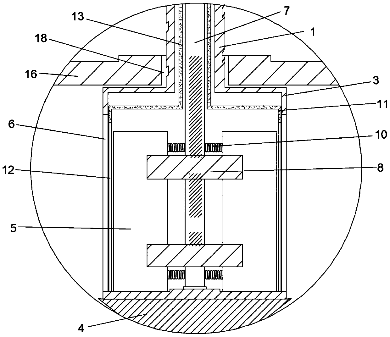 Soil sampler used for geological detection