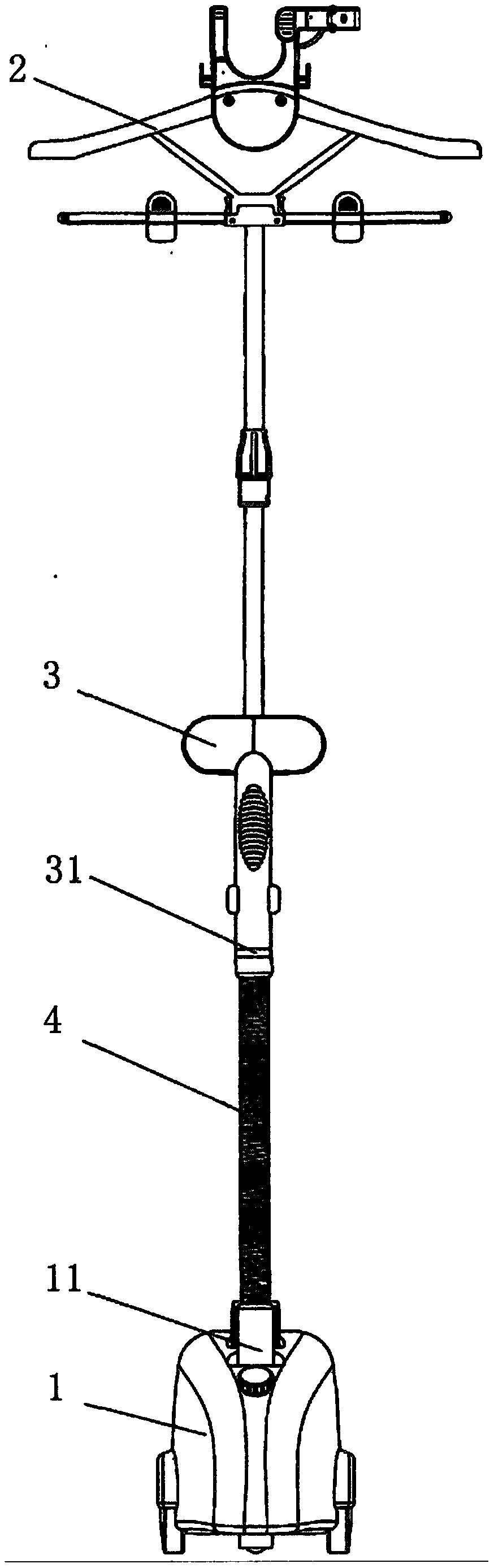 Telescopic hose and garment steamer with same