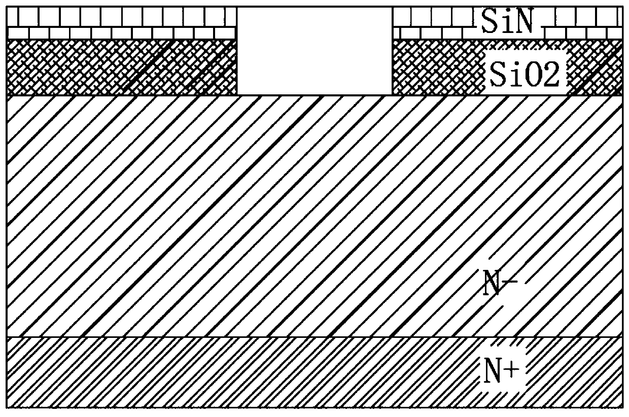 Preparation method of trench MOSFET integrating Schottky diode