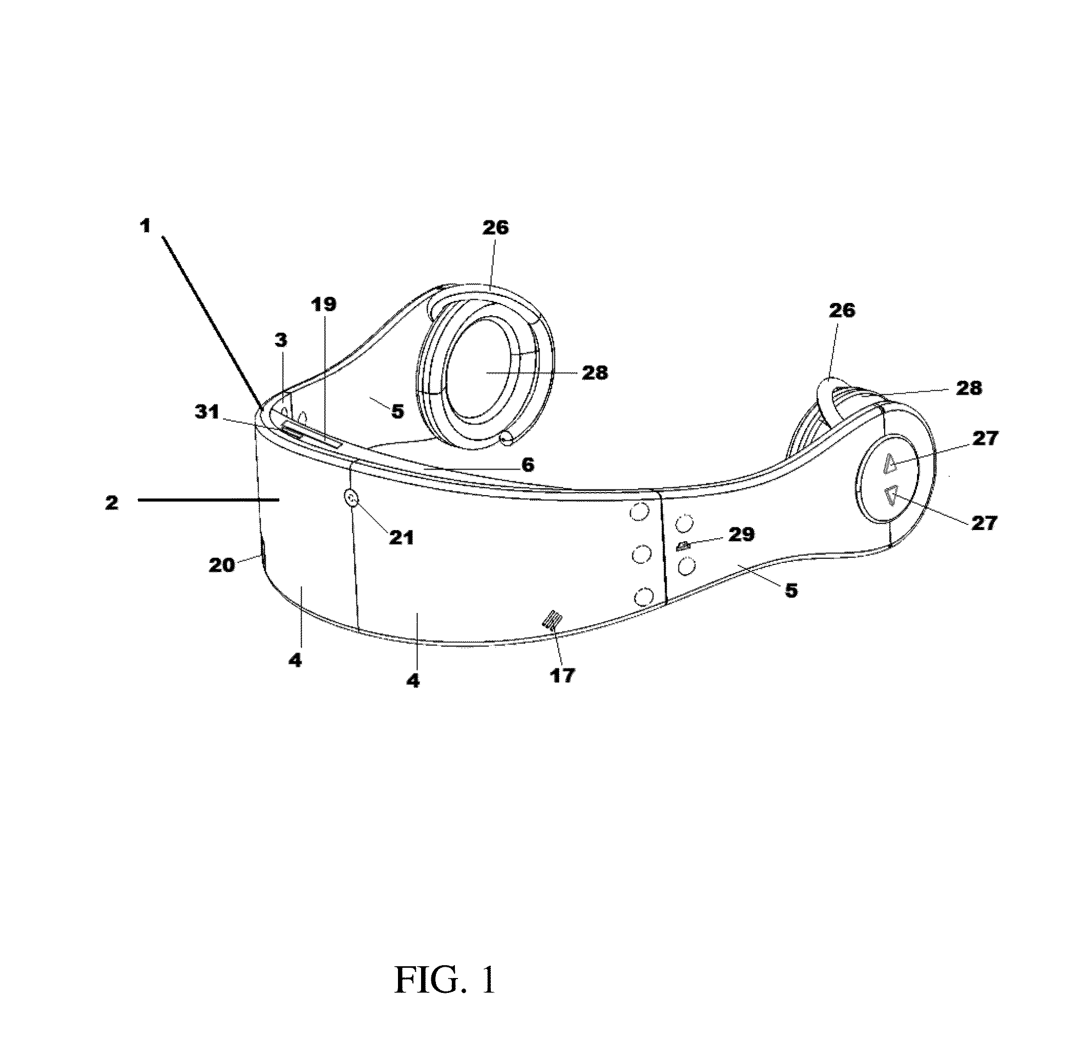 Spectacles having a built-in computer