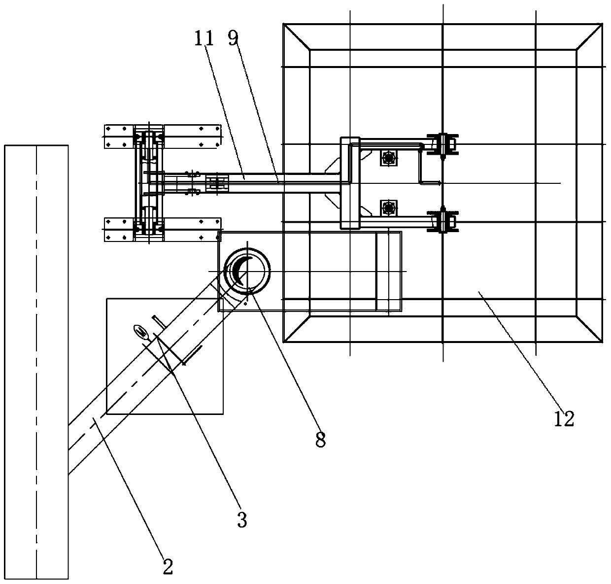 Stainless steel slag treatment device and treatment method thereof