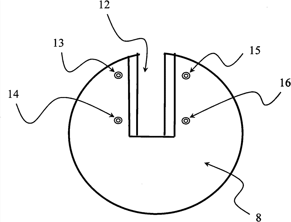 Burn-up measurement system for spent fuel assembly