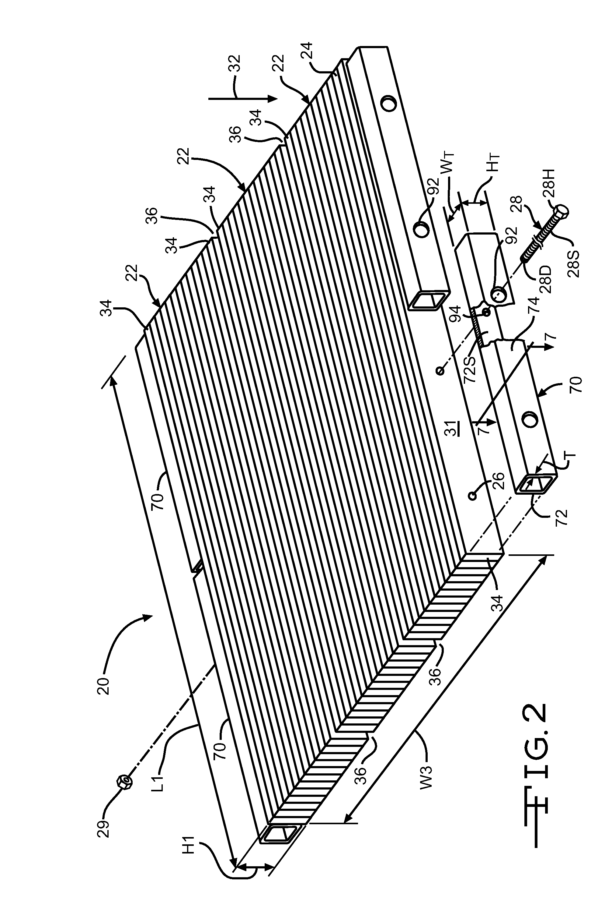 Reinforced laminated support mat