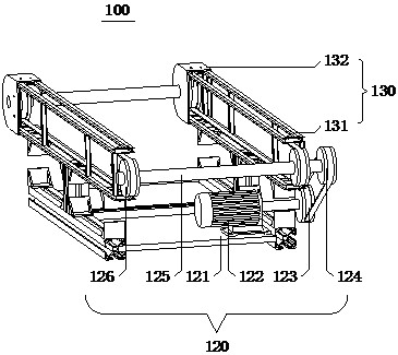 Code spraying device for paper package production