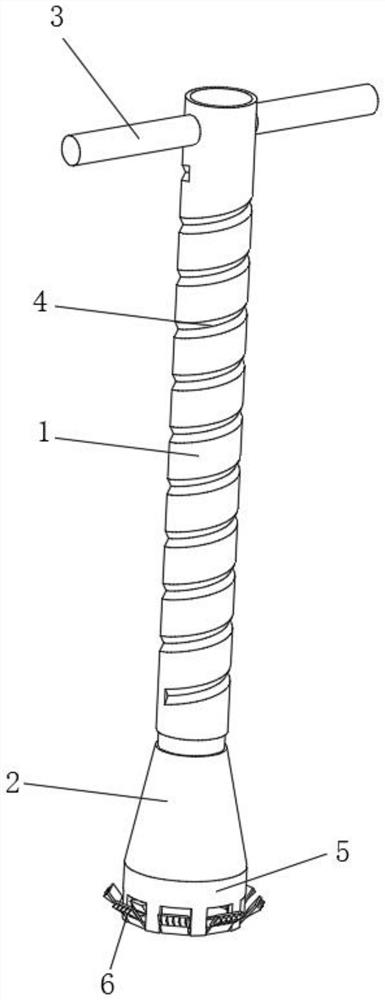 Geotechnical engineering detection sampling device