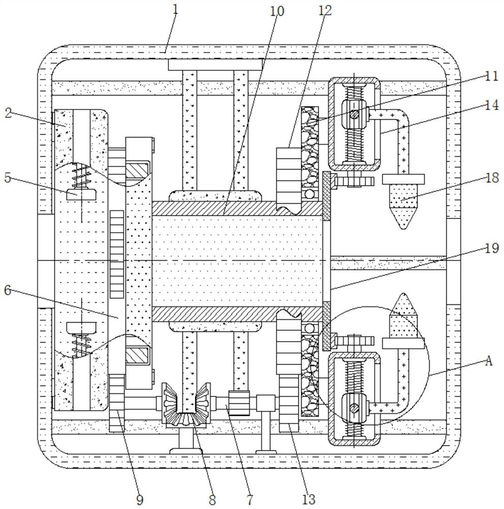 Cable joint peeling device for communication technology equipment