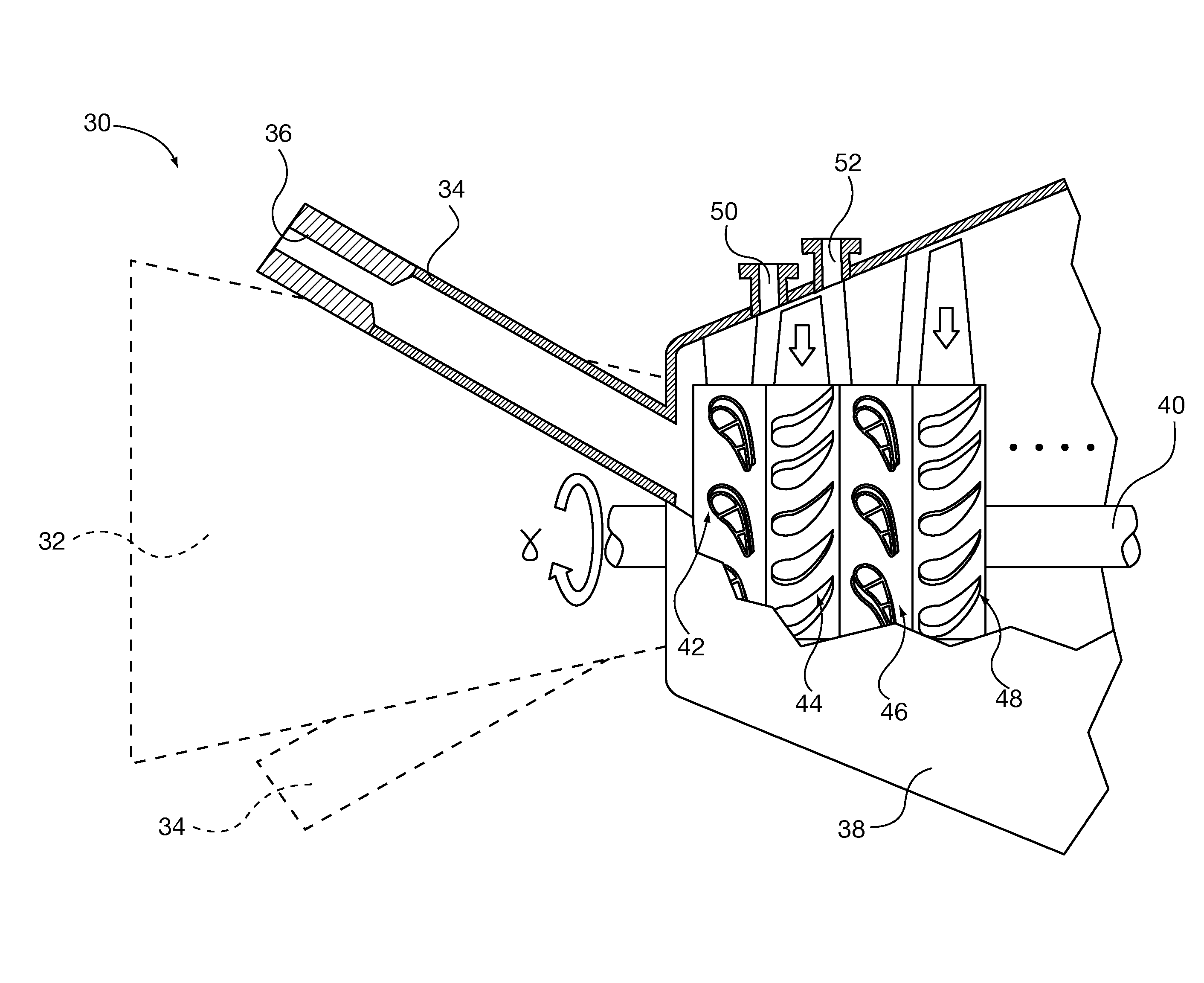 System and method for automated optical inspection of industrial gas turbines and other power generation machinery with articulated multi-axis inspection scope