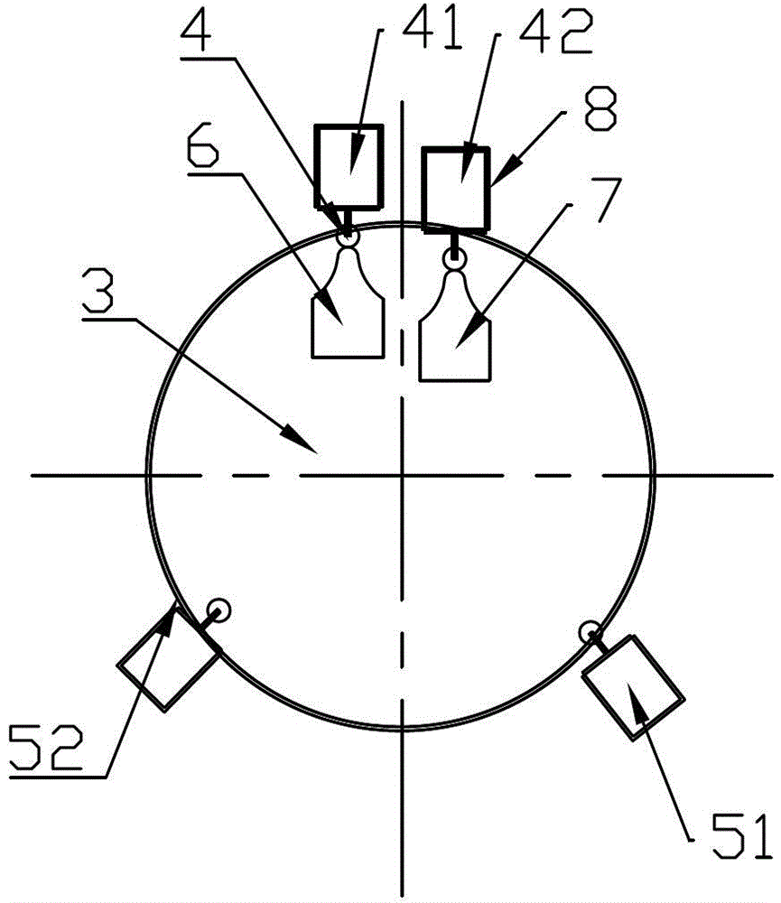 Torpedo ladle with mechanical limiting control system