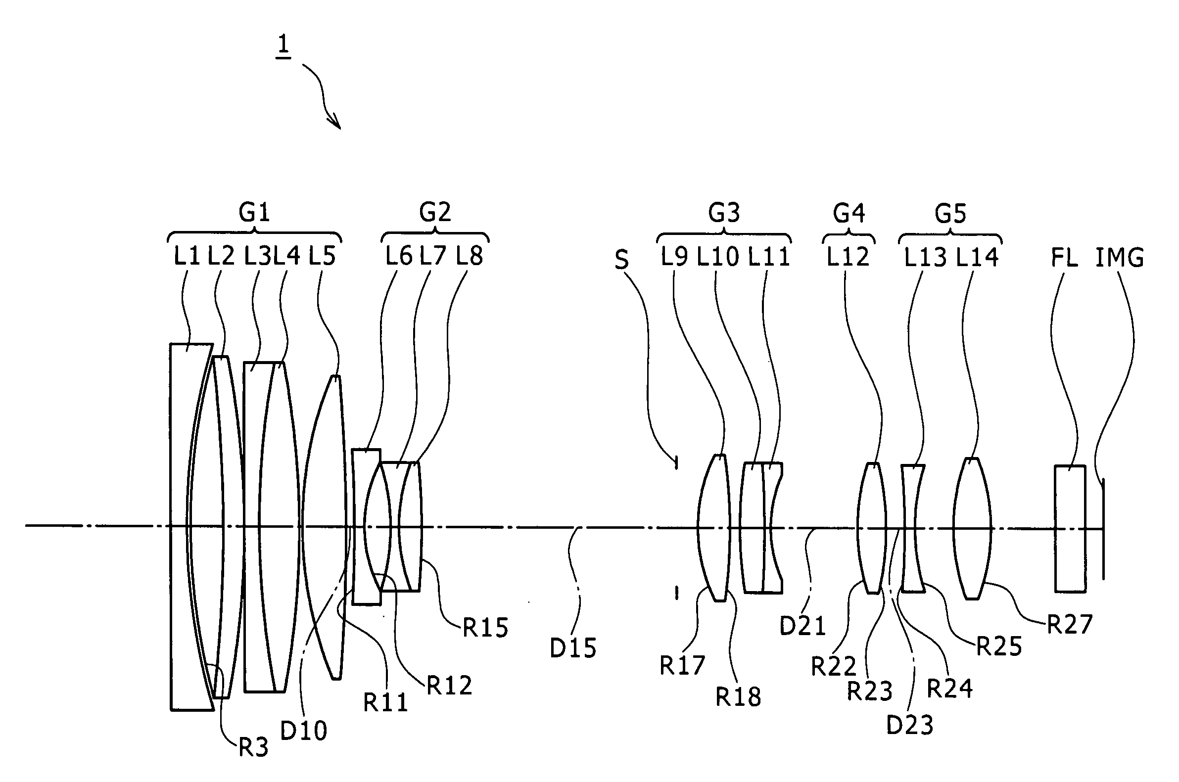 Zoom lens and image pickup device