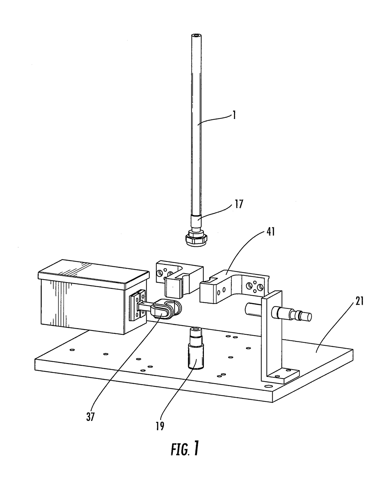 Method and apparatus for forming interface between coaxial cable and connector