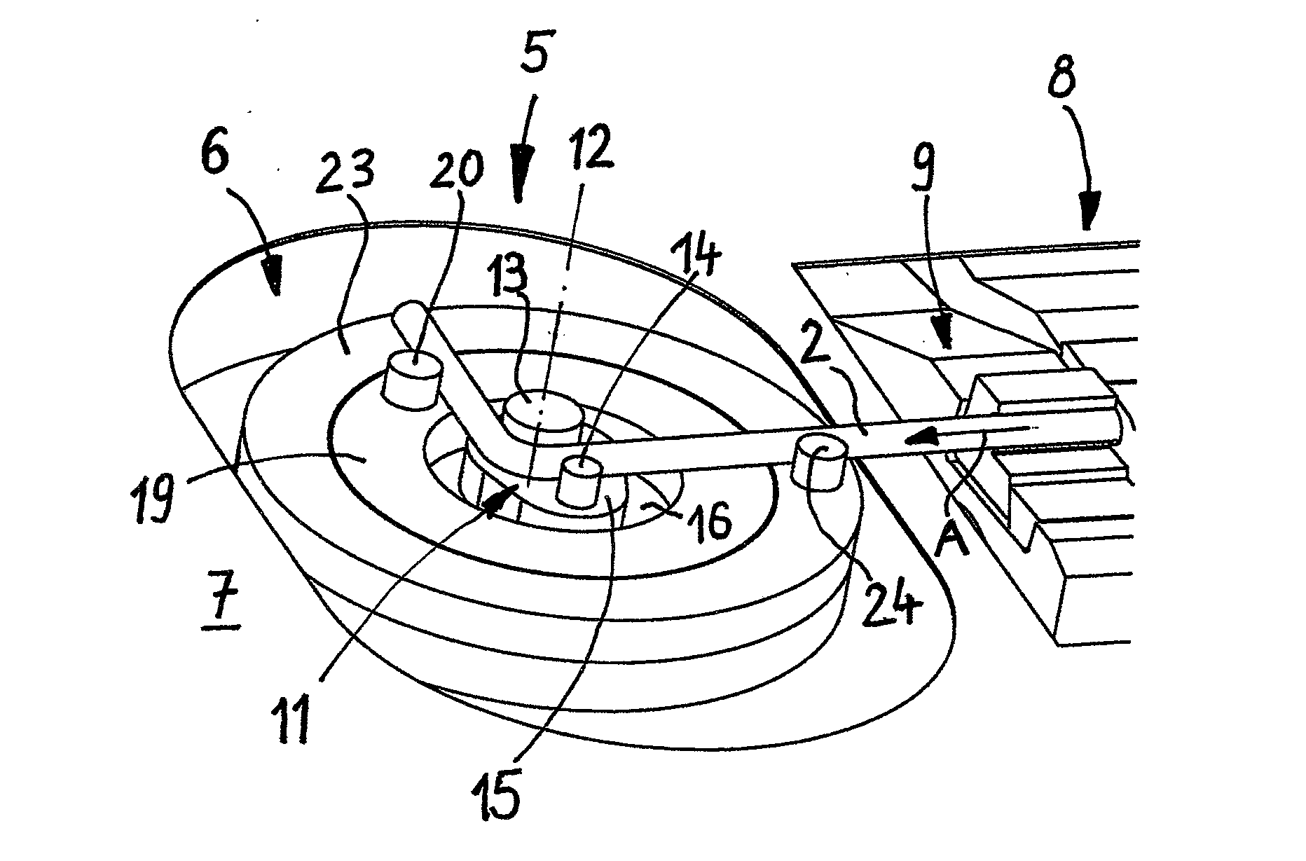 Bending head for bending rod- and pipe-shaped workpieces