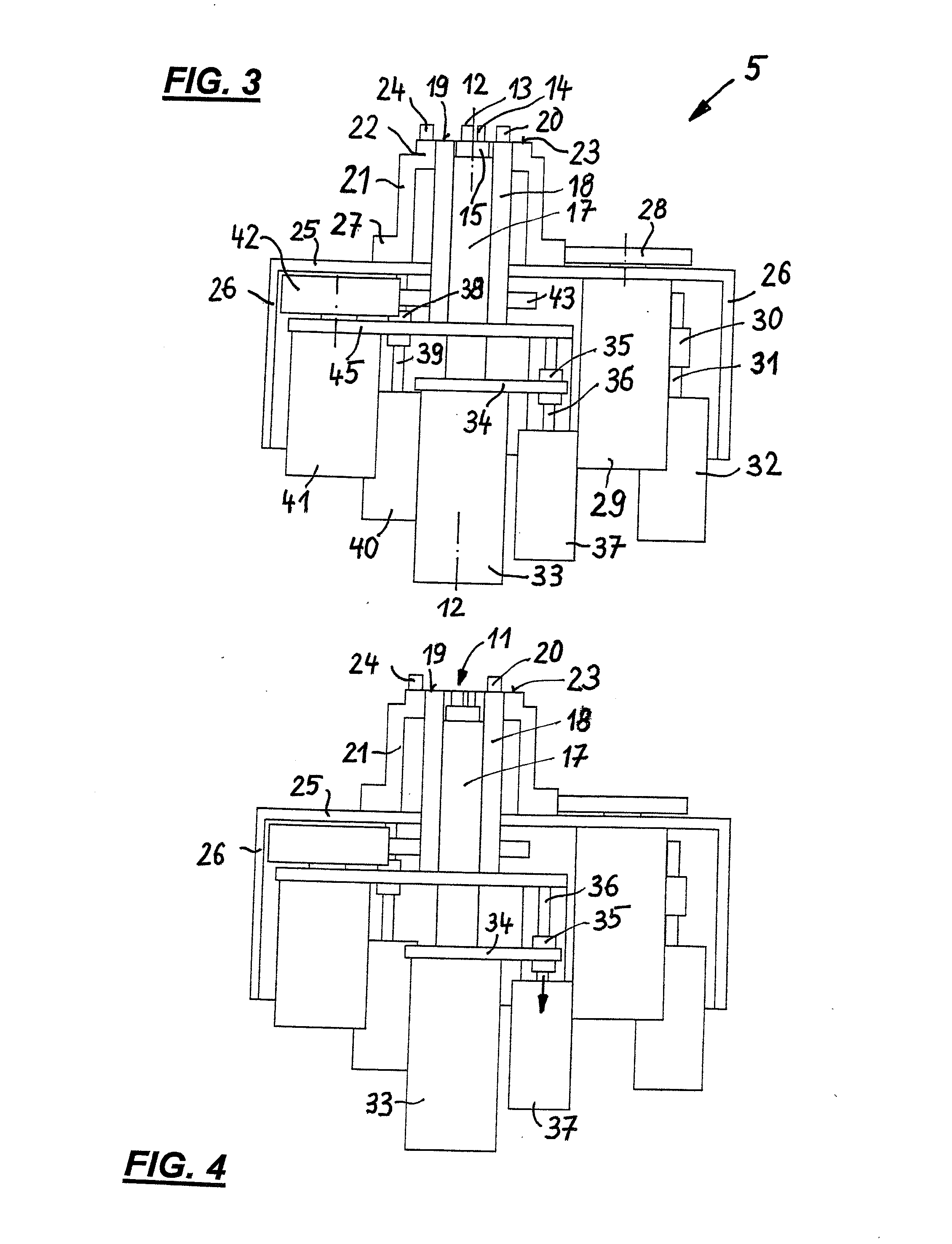 Bending head for bending rod- and pipe-shaped workpieces