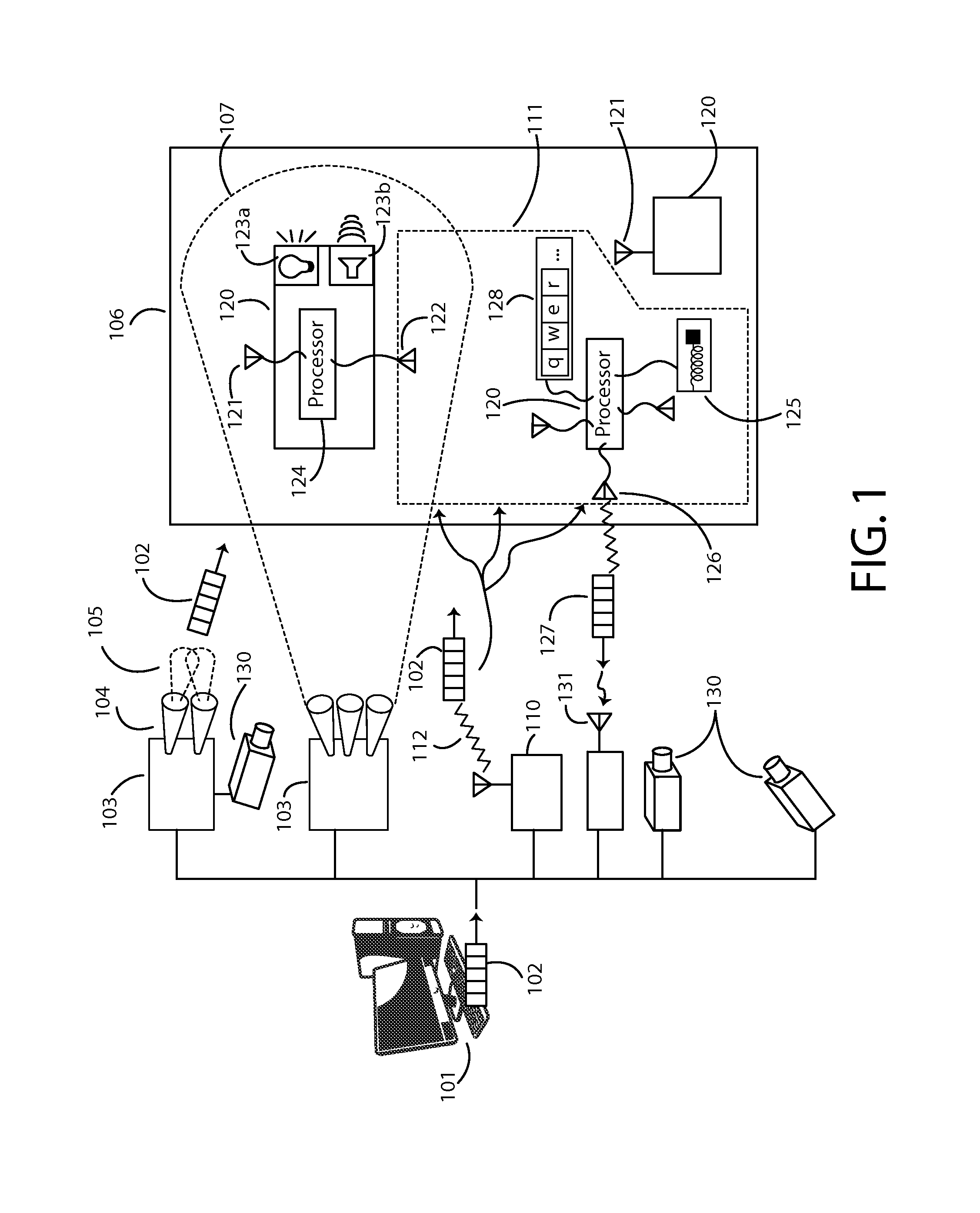 Local positioning and response system