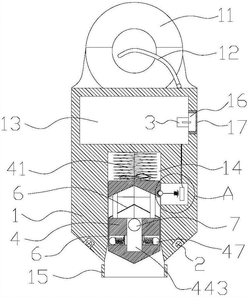 Line fault positioning and warning device