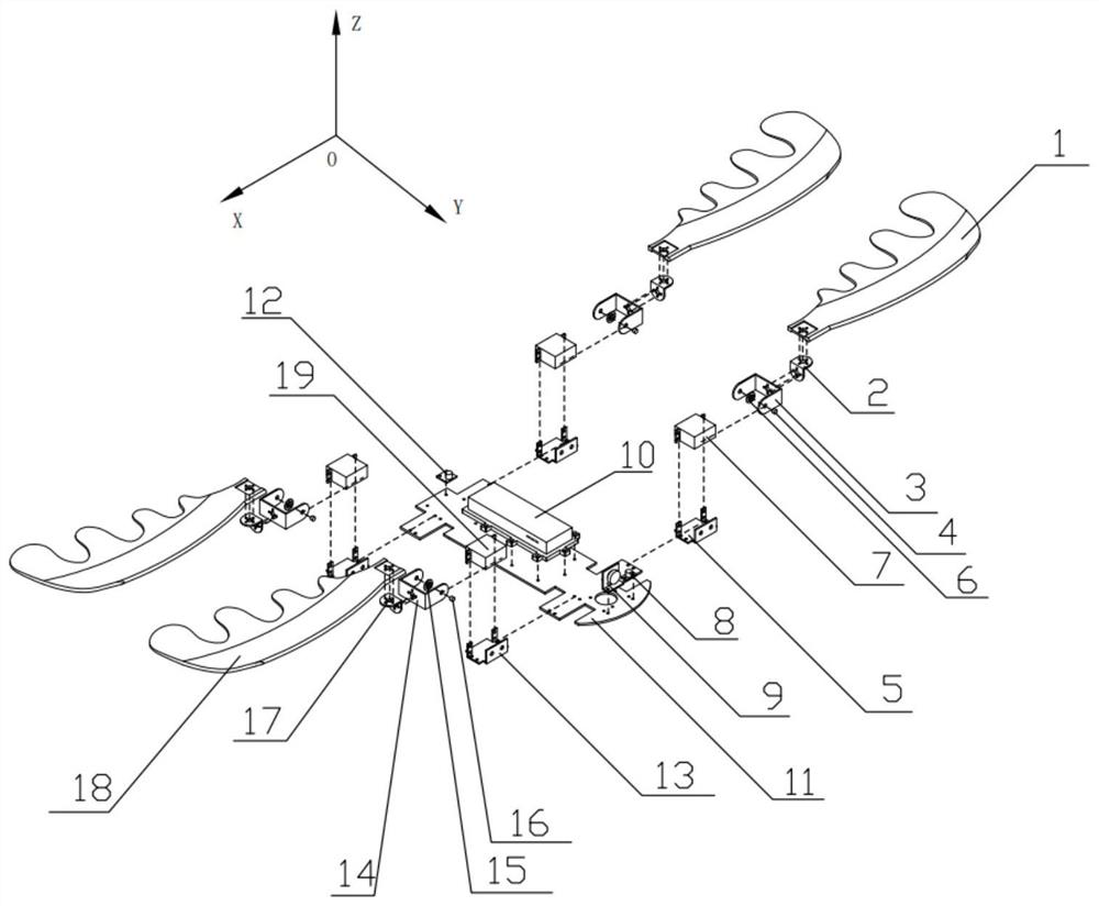 Bionic Locomotion Method for Bionic Ray Robot Based on Multiple Pairs of Parallel Pectoral Fins of MPF