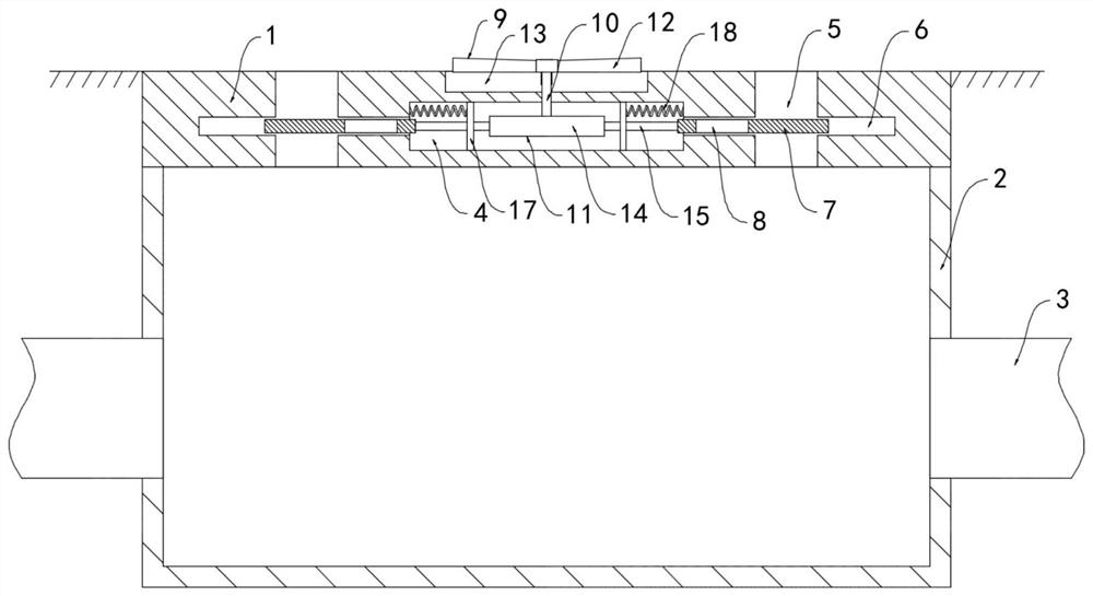 Self-adjusting selective rainwater collecting device