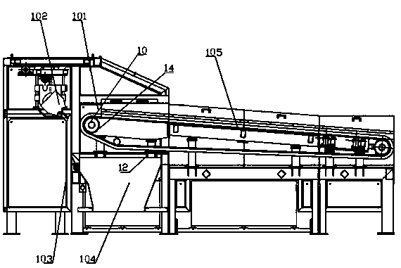 Eddy current sorter for separating non-ferrous metals in solid waste