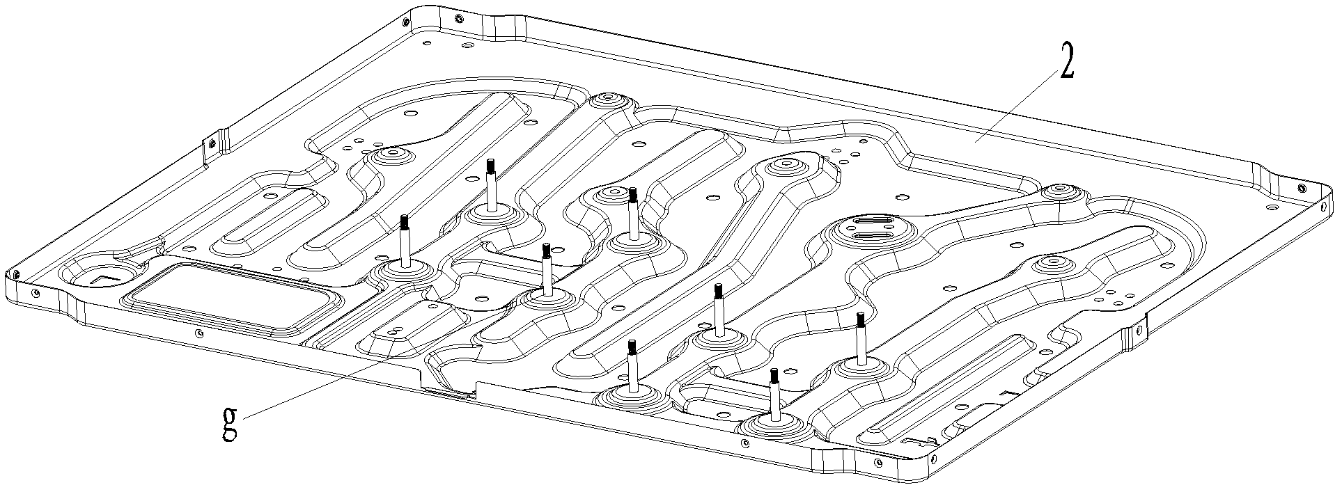 10-horsepower variable-frequency multi-connection central air-conditioning unit