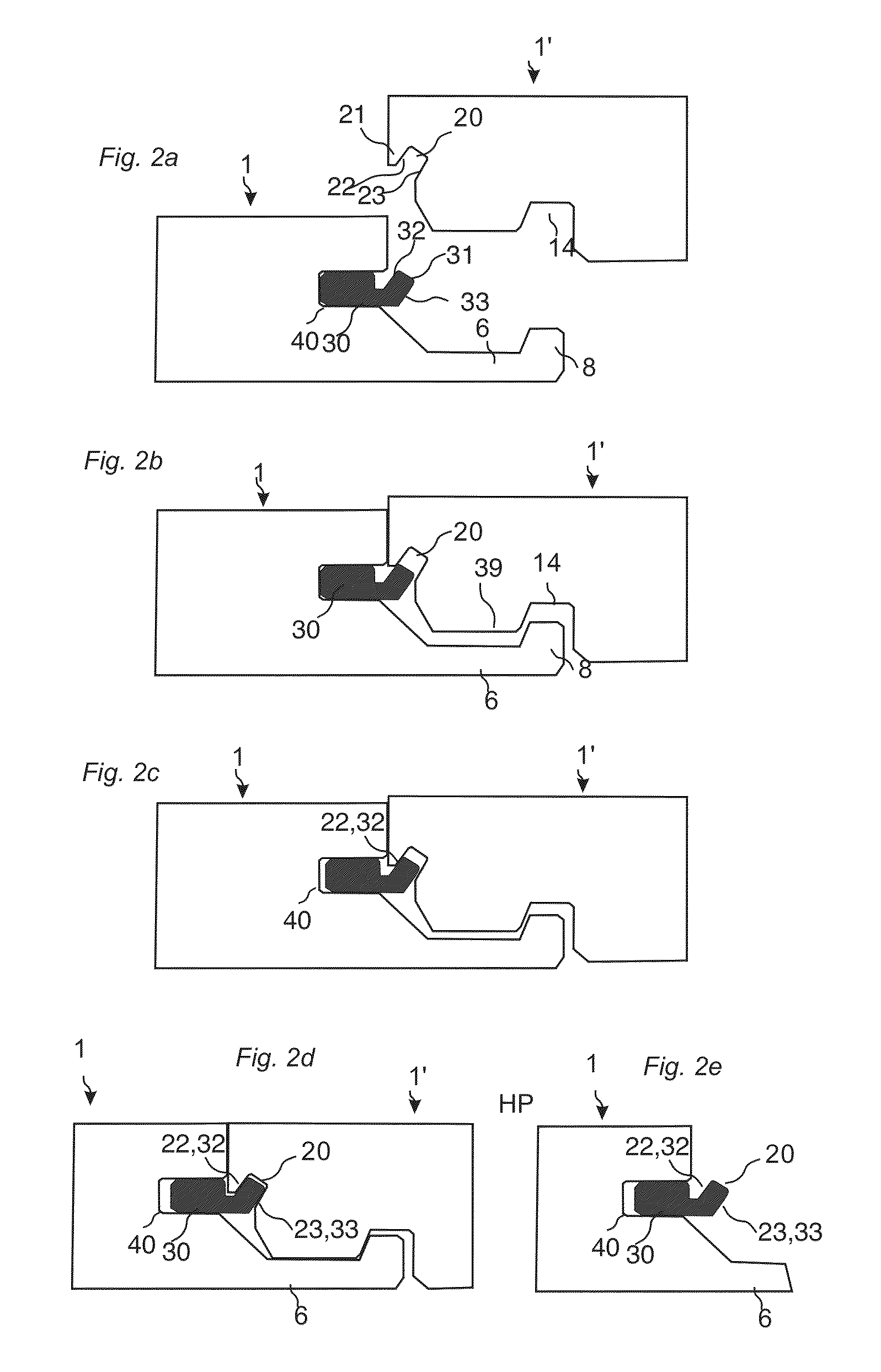 Mechanical locking system for floor panels