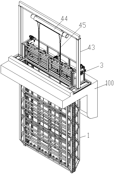 Automatic algae intercepting equipment capable of adjusting algae intercepting depth without halt