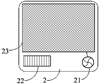 Perishable garbage containing device