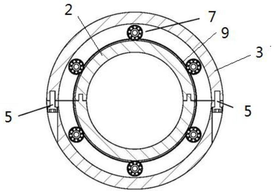 Dynamic balance weight angle positioning device suitable for nuclear power plant main pump motor