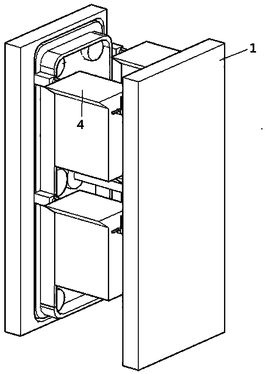 Integrated space-saving intelligent integration type garbage recycling bin