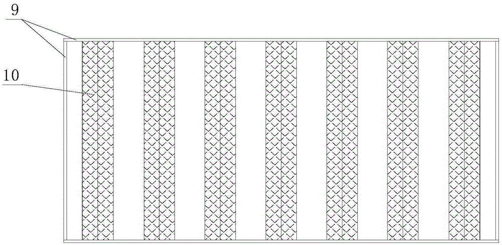 Inclined plate desulfurization synergistic device suitable for wet desulfurization