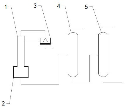 Ethylene glycol diacetate or propylene glycol diacetate production system and method