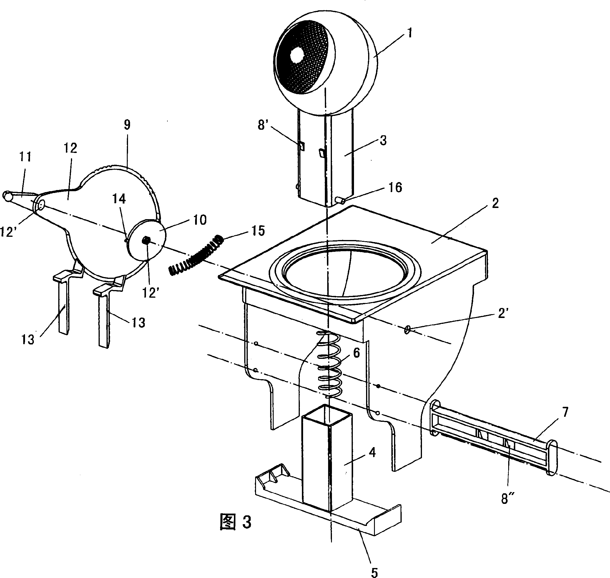 Vertical type pop-up sound box