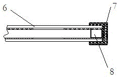 Panel fixing structure, partition, and vehicle with partition