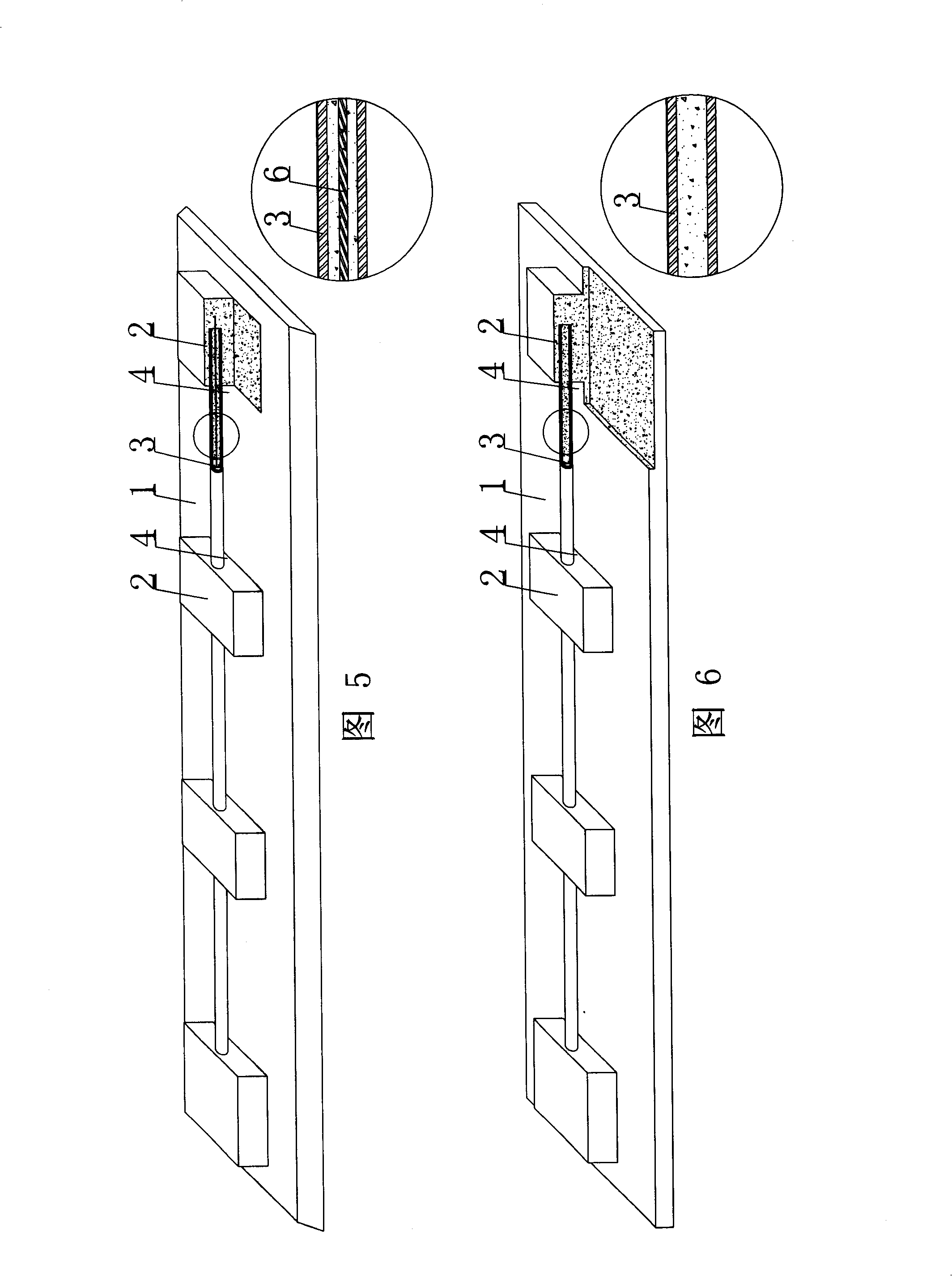 Prefabricated slab for lamination