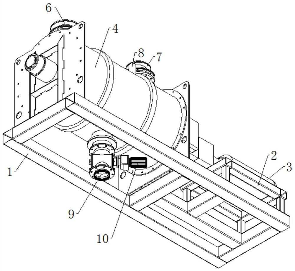 Building solid waste recycled concrete admixture treatment device