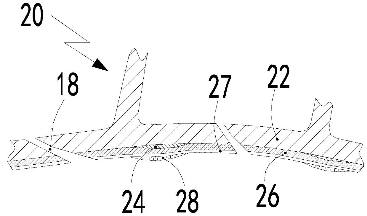 Thermal barrier coating for turbine blade assembly and preparation method thereof