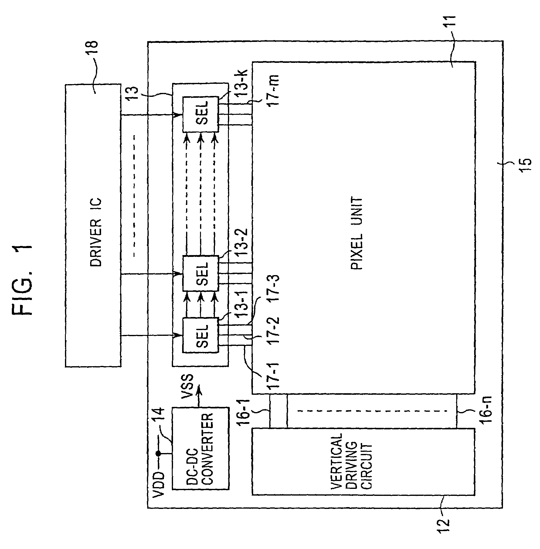 Power supply generating circuit, display apparatus, and portable terminal device